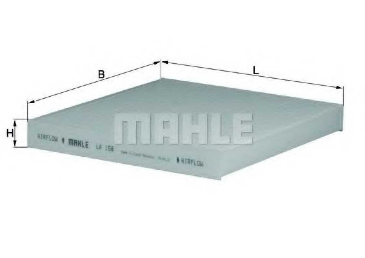 Filtru, aer habitaclu MAZDA 2 (DY) (2003 - 2016) KNECHT LA 158 piesa NOUA