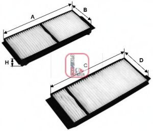 Filtru, aer habitaclu MAZDA 5 (CR19) (2005 - 2016) SOFIMA S 3120 C piesa NOUA