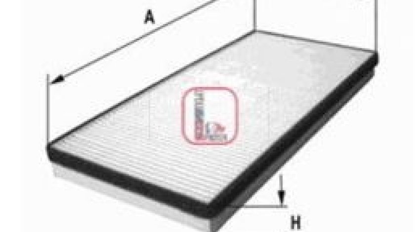 Filtru, aer habitaclu MERCEDES A-CLASS (W168) (1997 - 2004) SOFIMA S 3064 C piesa NOUA