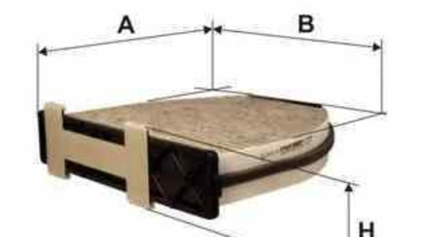 Filtru aer habitaclu MERCEDES-BENZ BBDC C-CLASS W204 FILTRON K1246A