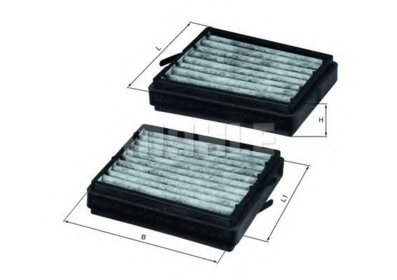 Filtru, aer habitaclu MERCEDES C-CLASS Sportscoupe (CL203) (2001 - 2011) MAHLE ORIGINAL LKK 116/S piesa NOUA