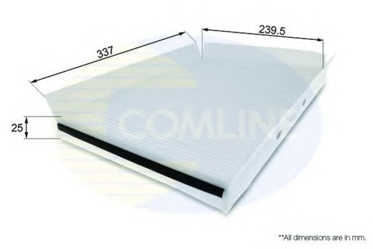 Filtru, aer habitaclu MERCEDES C-CLASS Sportscoupe (CL203) (2001 - 2011) COMLINE EKF244 piesa NOUA