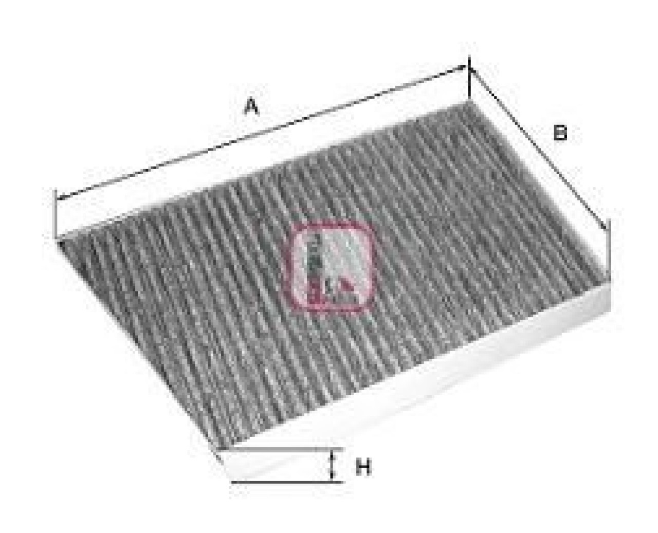 Filtru, aer habitaclu MERCEDES C-CLASS T-Model (S203) (2001 - 2007) SOFIMA S 4131 CA piesa NOUA