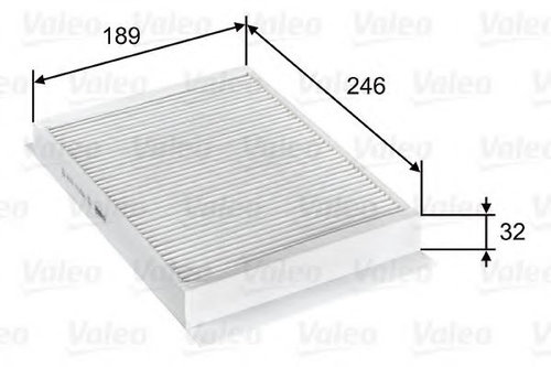 Filtru, aer habitaclu MERCEDES C-CLASS (W205) (2013 - 2016) VALEO 715751 piesa NOUA