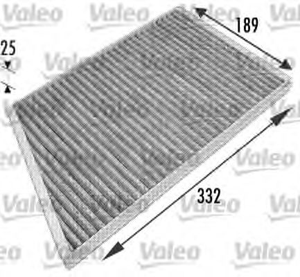 Filtru, aer habitaclu MERCEDES CLK (C209) (2002 - 2009) VALEO 698743 piesa NOUA