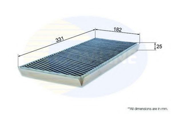 Filtru, aer habitaclu MERCEDES CLK Cabriolet (A209) (2003 - 2010) COMLINE EKF383A piesa NOUA