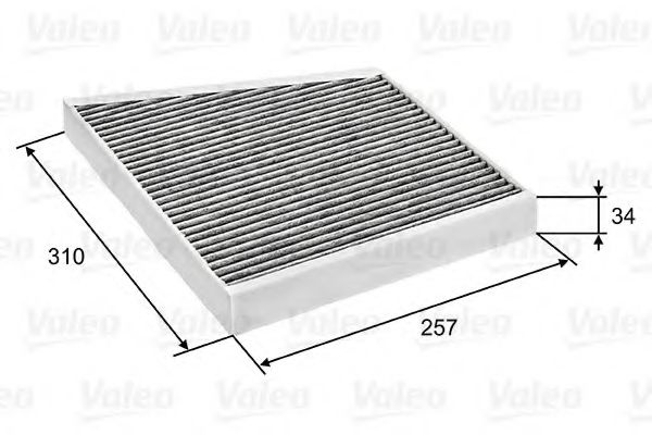 Filtru, aer habitaclu MERCEDES CLS (C219) (2004 - 2011) VALEO 698741 piesa NOUA