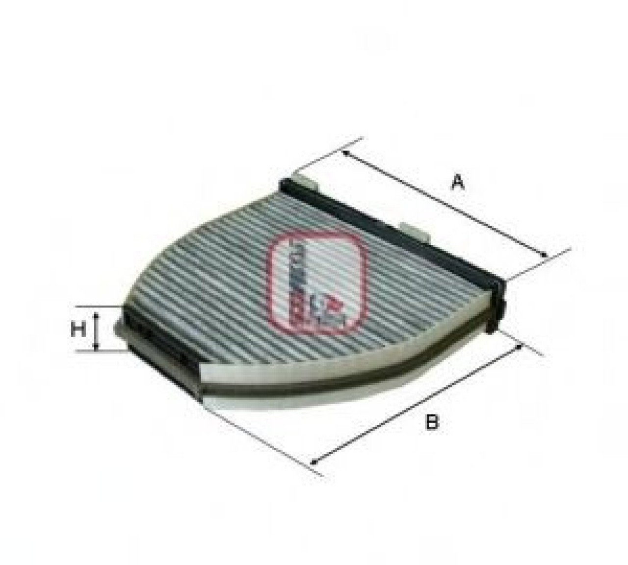 Filtru, aer habitaclu MERCEDES E-CLASS Cupe (C207) (2009 - 2016) SOFIMA S 4163 CA piesa NOUA