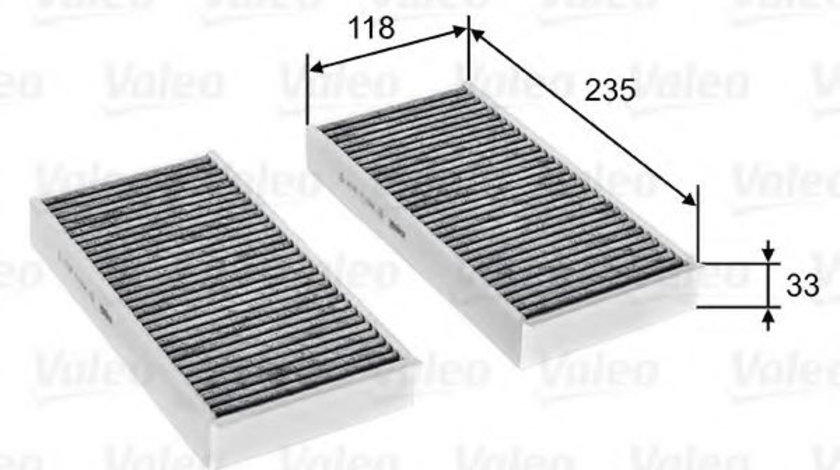 Filtru, aer habitaclu MINI MINI CLUBMAN (F54) (2015 - 2016) VALEO 715811 piesa NOUA