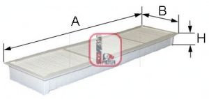 Filtru, aer habitaclu MINI MINI (R50, R53) (2001 - 2006) SOFIMA S 3101 C piesa NOUA