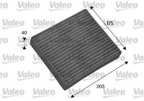 Filtru, aer habitaclu MITSUBISHI COLT VI (Z3, Z2) (2002 - 2012) VALEO 698802 piesa NOUA