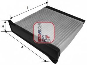 Filtru, aer habitaclu MITSUBISHI LANCER Limuzina (CS, CT0) (2000 - 2016) SOFIMA S 4220 CA piesa NOUA