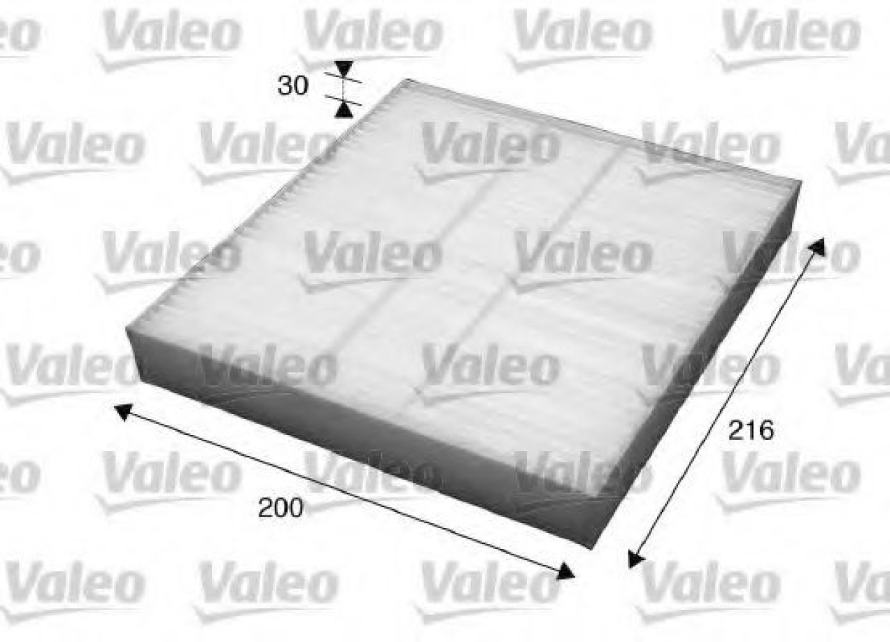 Filtru, aer habitaclu NISSAN X-TRAIL (T30) (2001 - 2013) VALEO 715560 piesa NOUA