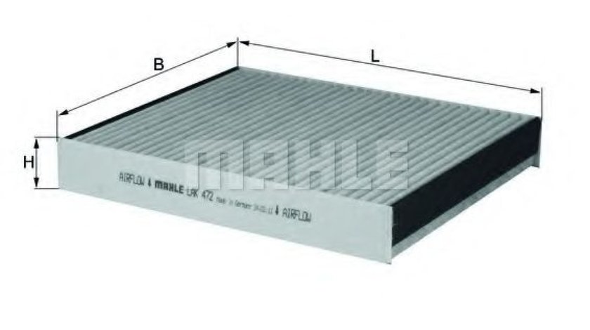 Filtru, aer habitaclu OPEL AMPERA (2011 - 2016) KNECHT LAK 472 piesa NOUA