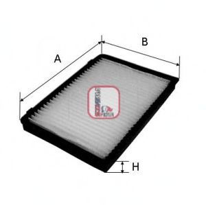 Filtru, aer habitaclu OPEL ANTARA (2006 - 2016) SOFIMA S 3151 C piesa NOUA