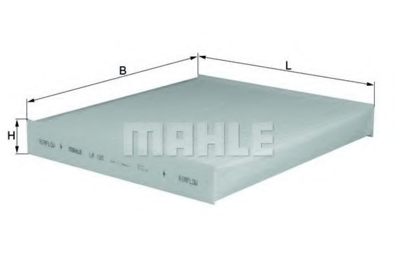Filtru, aer habitaclu OPEL MERIVA (2003 - 2010) MAHLE ORIGINAL LA 189 piesa NOUA