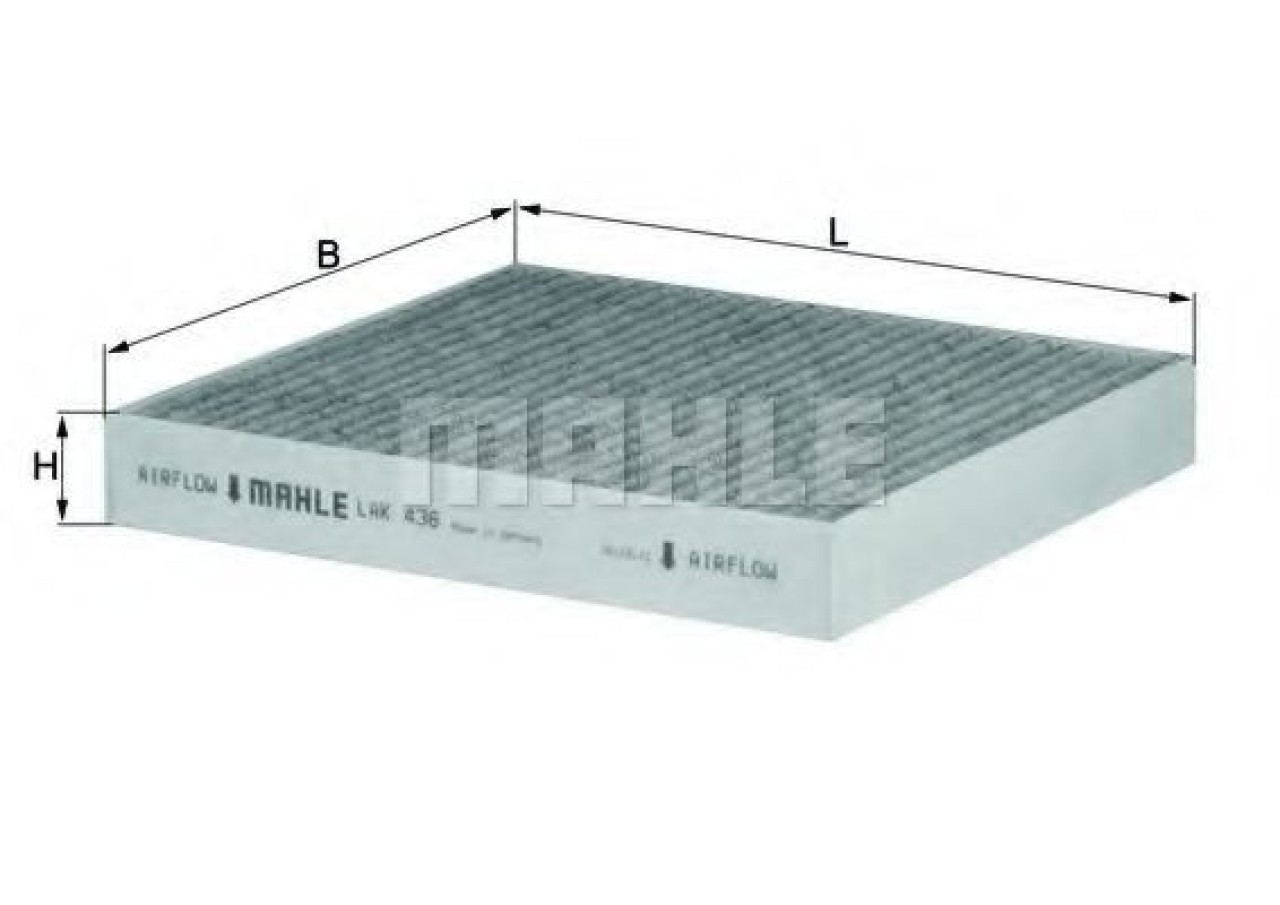 Filtru, aer habitaclu PEUGEOT 4008 (2012 - 2016) MAHLE ORIGINAL LAK 436 piesa NOUA