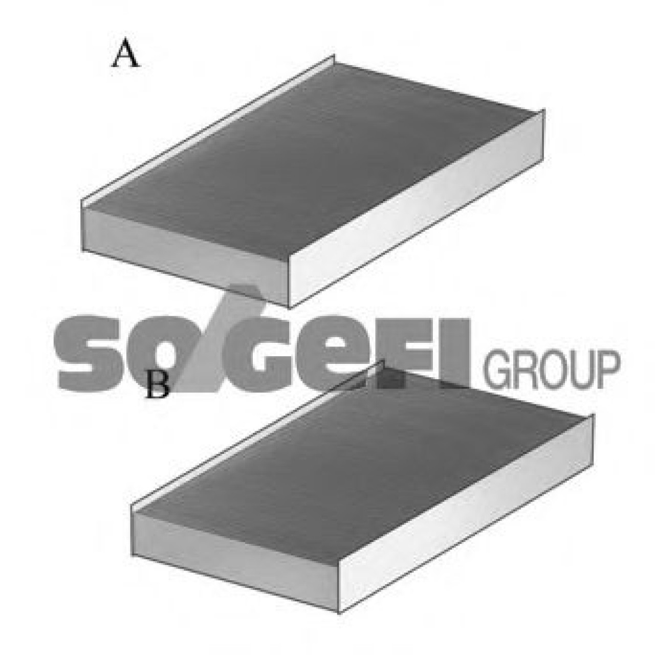 Filtru, aer habitaclu PEUGEOT 508 (2010 - 2016) PURFLUX AH261-2 piesa NOUA