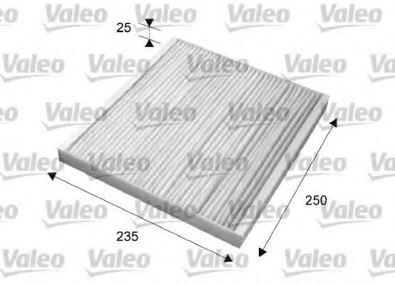 Filtru, aer habitaclu PEUGEOT BOXER caroserie (2006 - 2016) VALEO 715636 piesa NOUA