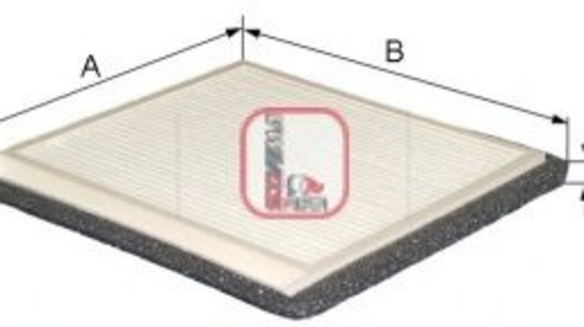 Filtru, aer habitaclu PEUGEOT PARTNER caroserie (5) (1996 - 2012) SOFIMA S 3021 C piesa NOUA