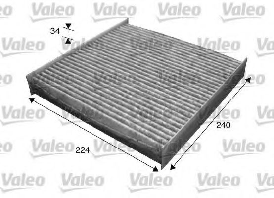 Filtru, aer habitaclu PEUGEOT PARTNER combispace (5F) (1996 - 2012) VALEO 715629 piesa NOUA