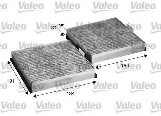 Filtru, aer habitaclu RENAULT ESPACE III (JE0) (1996 - 2002) VALEO 715568 piesa NOUA