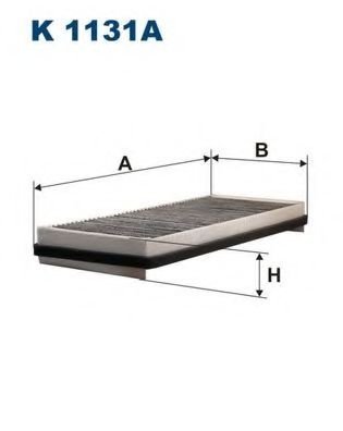 Filtru, aer habitaclu RENAULT ESPACE IV (JK0/1) (2002 - 2015) FILTRON K1131A piesa NOUA