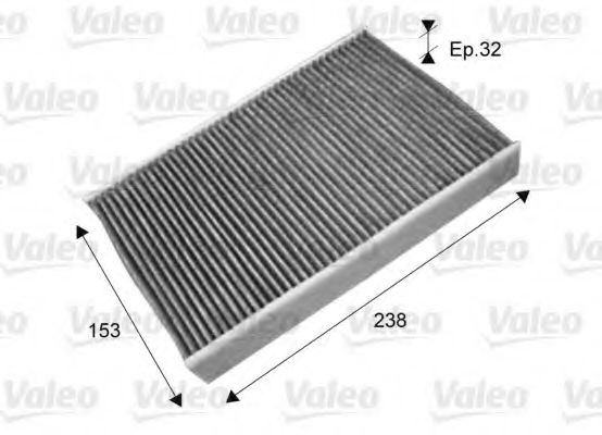 Filtru, aer habitaclu RENAULT FLUENCE (L30) (2010 - 2016) VALEO 715722 piesa NOUA