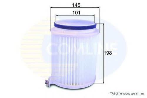 Filtru, aer habitaclu RENAULT KANGOO Express (FW0/1) (2008 - 2016) COMLINE EKF134 piesa NOUA