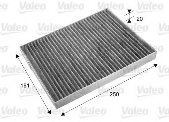 Filtru, aer habitaclu RENAULT KOLEOS (HY) (2008 - 2016) VALEO 715667 piesa NOUA