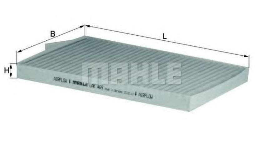 Filtru, aer habitaclu RENAULT KOLEOS (HY) (2008 - 2016) KNECHT LAK 469 piesa NOUA