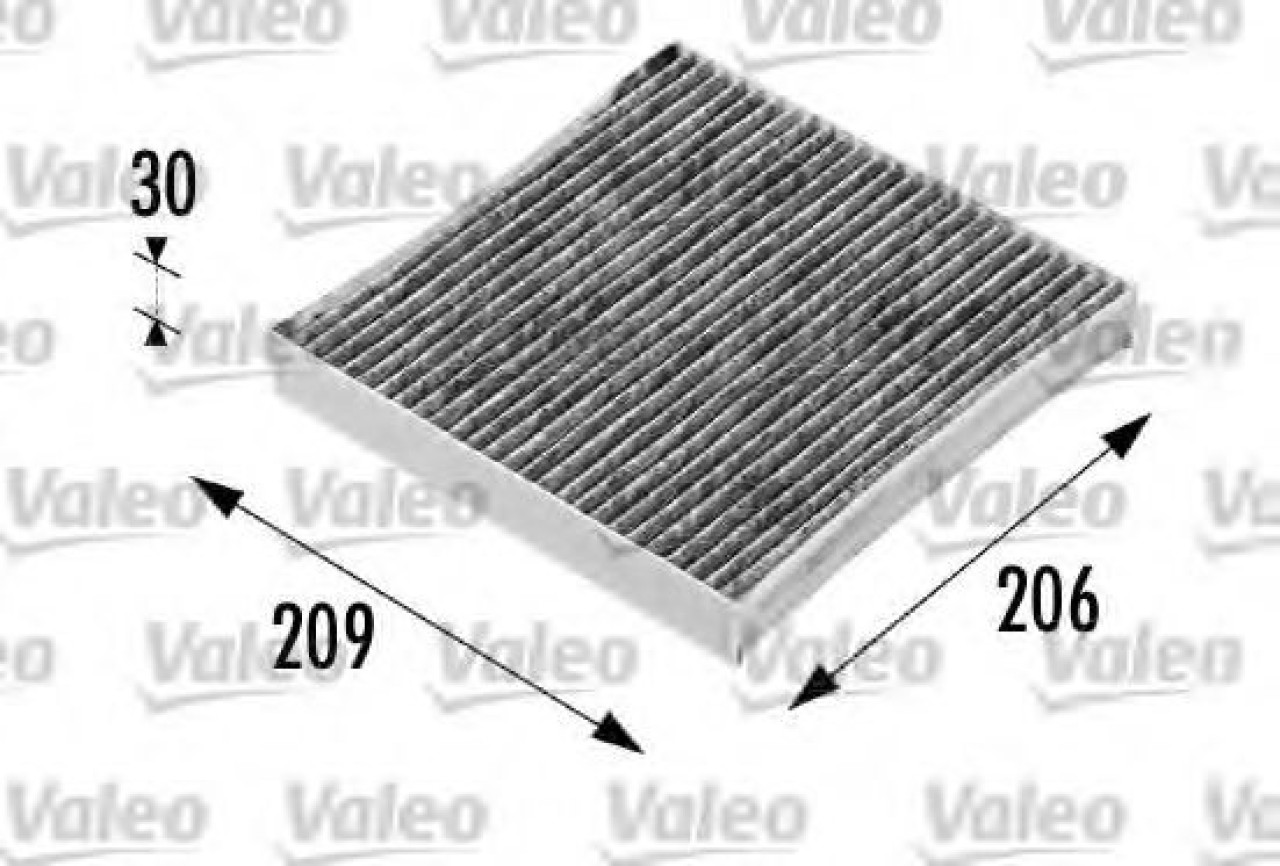 Filtru, aer habitaclu RENAULT LAGUNA II Grandtour (KG0/1) (2001 - 2016) VALEO 698715 piesa NOUA