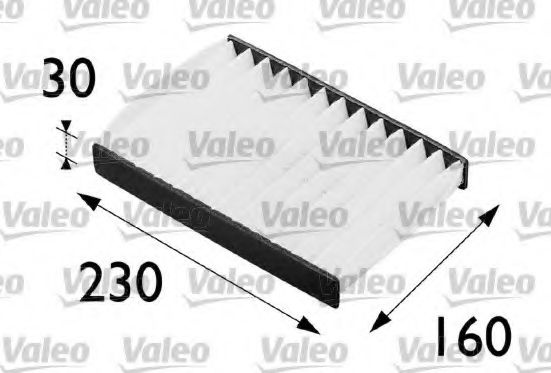 Filtru, aer habitaclu RENAULT MEGANE I Break (KA0/1) (1999 - 2003) VALEO 698255 piesa NOUA