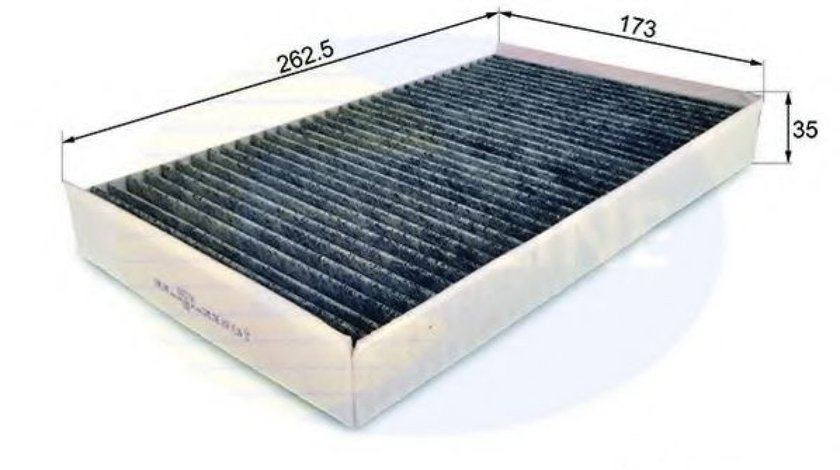 Filtru, aer habitaclu RENAULT MEGANE III Cupe (DZ0/1) (2008 - 2016) COMLINE EKF297A piesa NOUA