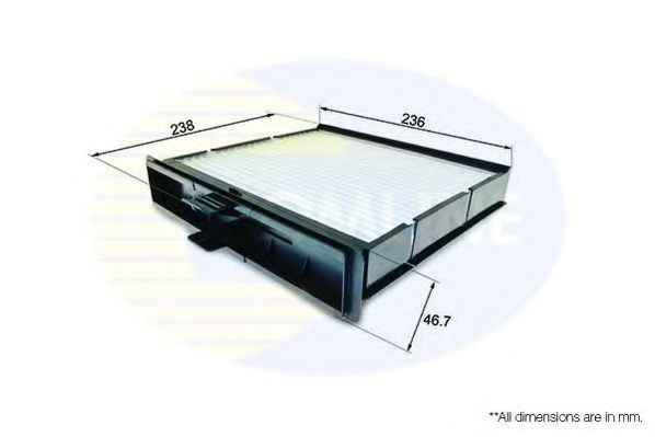 Filtru, aer habitaclu RENAULT SCENIC II (JM0/1) (2003 - 2009) COMLINE EKF157 piesa NOUA