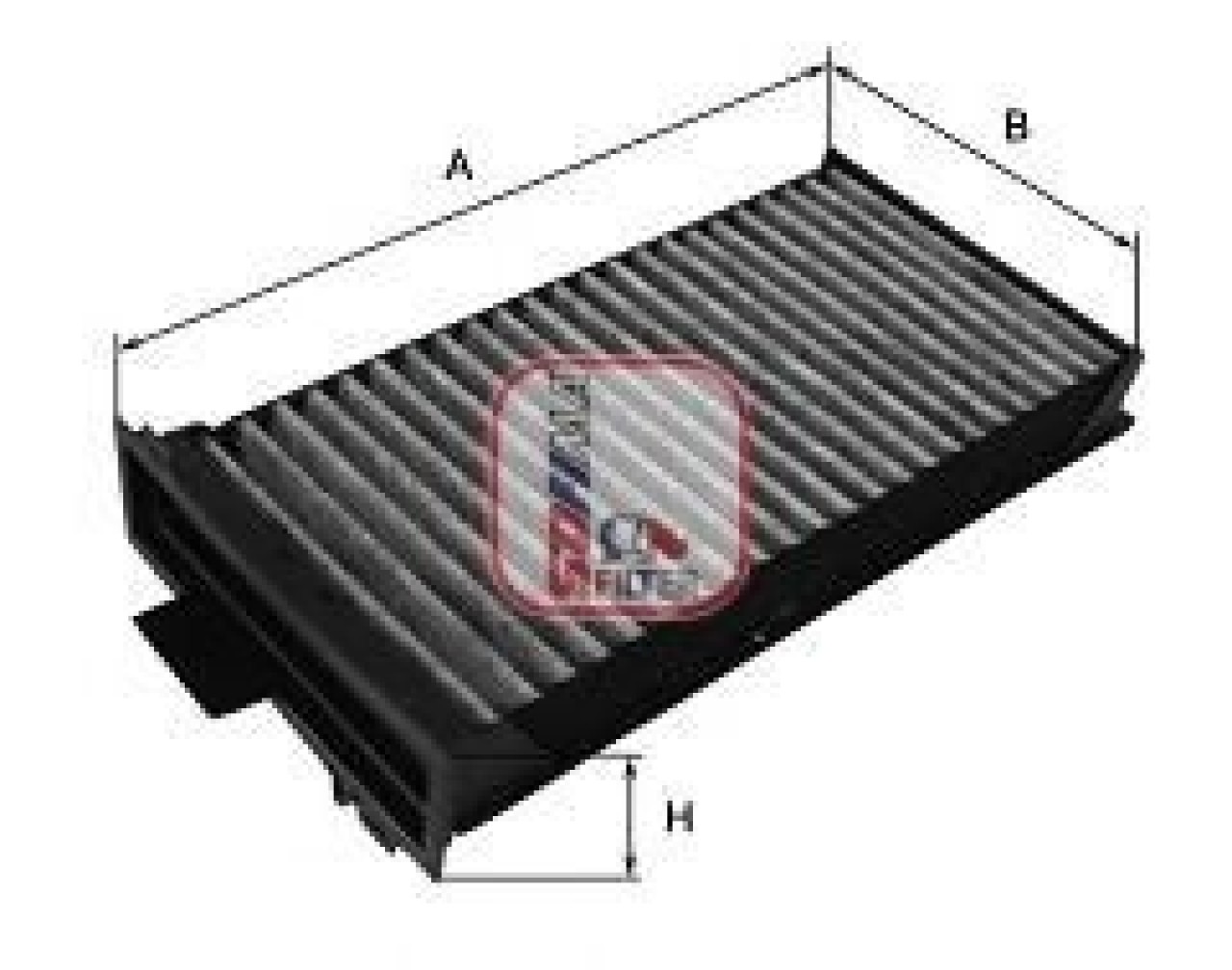 Filtru, aer habitaclu RENAULT SCENIC II (JM0/1) (2003 - 2009) SOFIMA S 4237 CA piesa NOUA