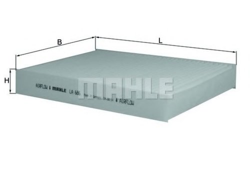 Filtru, aer habitaclu RENAULT SCENIC III (JZ0/1) (2009 - 2016) KNECHT LA 686 piesa NOUA