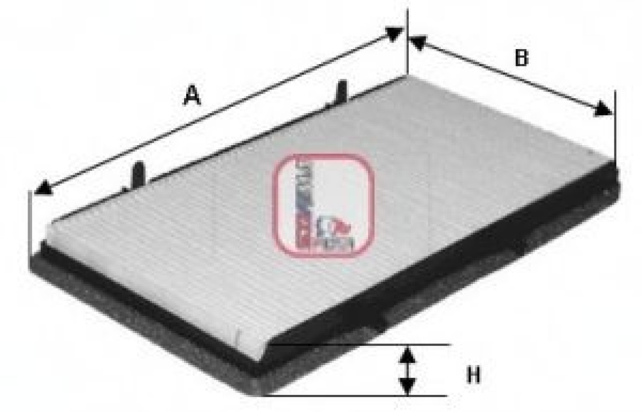 Filtru, aer habitaclu RENAULT TRAFIC II platou / sasiu (EL) (2001 - 2014) SOFIMA S 3131 C piesa NOUA