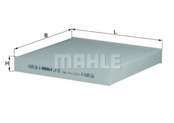 Filtru, aer habitaclu ROVER 25 (RF) (1999 - 2005) MAHLE ORIGINAL LA 82 piesa NOUA
