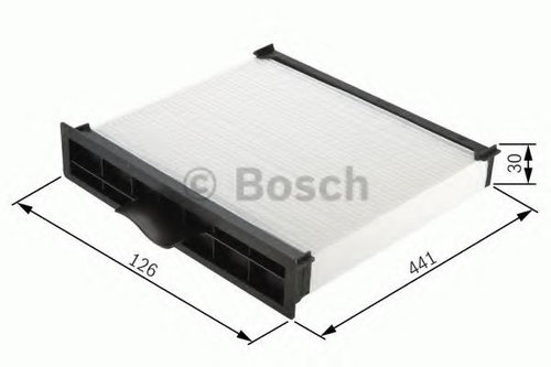 Filtru, aer habitaclu SAAB 9-3 Cabriolet (YS3D) (1998 - 2003) BOSCH 1 987 432 096 piesa NOUA