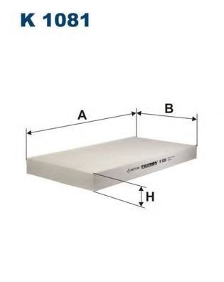Filtru, aer habitaclu SAAB 9-3 Cabriolet (YS3F) (2003 - 2016) FILTRON K1081 piesa NOUA