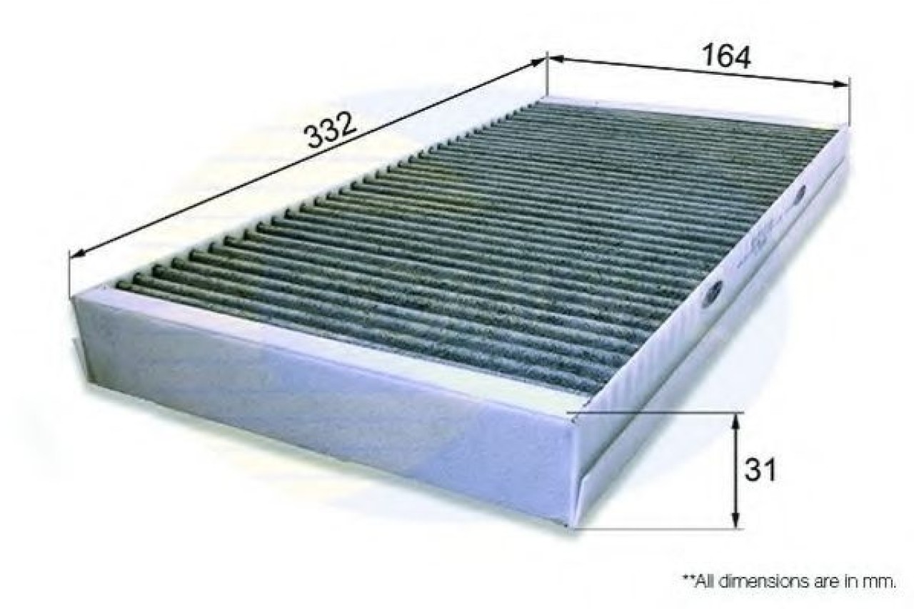 Filtru, aer habitaclu SAAB 9-3 Cabriolet (YS3F) (2003 - 2016) COMLINE EKF116A piesa NOUA