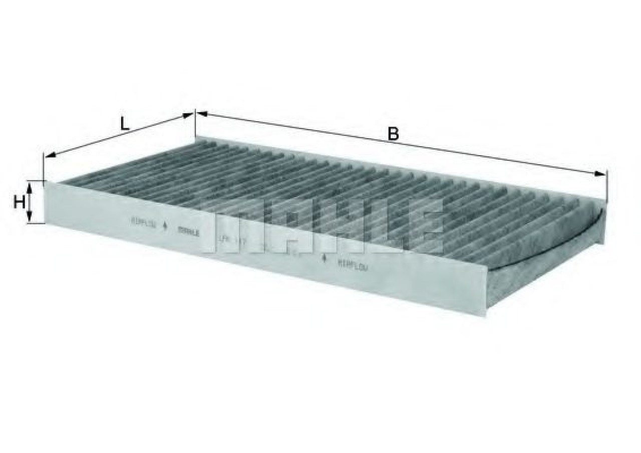 Filtru, aer habitaclu SAAB 9-3 Combi (YS3F) (2005 - 2016) KNECHT LAK 117 piesa NOUA