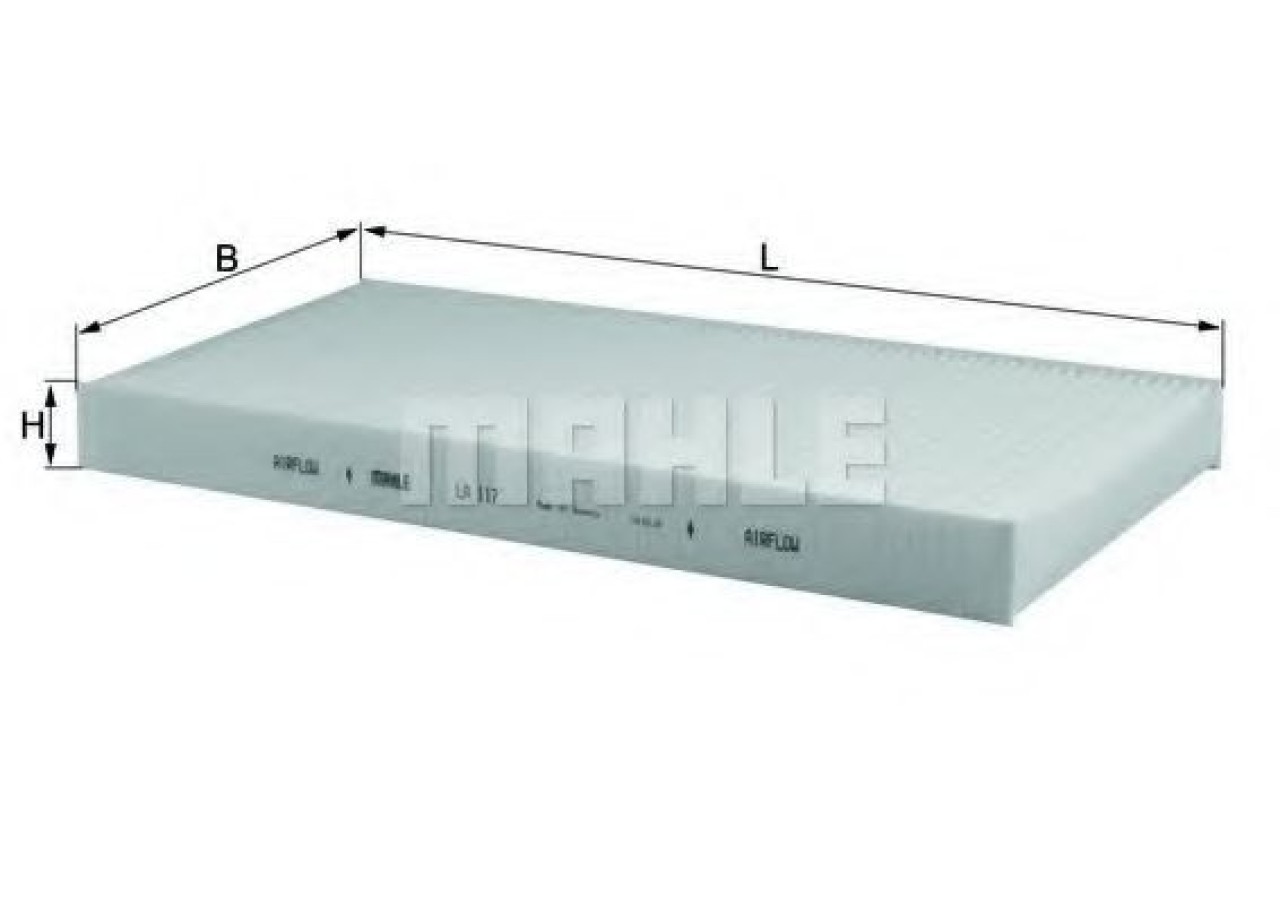 Filtru, aer habitaclu SAAB 9-3 Combi (YS3F) (2005 - 2016) KNECHT LA 117 piesa NOUA
