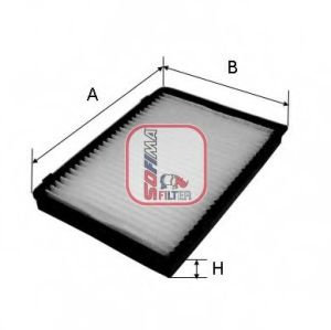 Filtru, aer habitaclu SAAB 9-3 (YS3D) (1998 - 2003) SOFIMA S 3244 C piesa NOUA