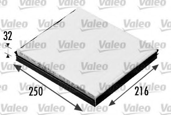 Filtru, aer habitaclu SEAT CORDOBA (6L2) (2002 - 2009) VALEO 698685 piesa NOUA