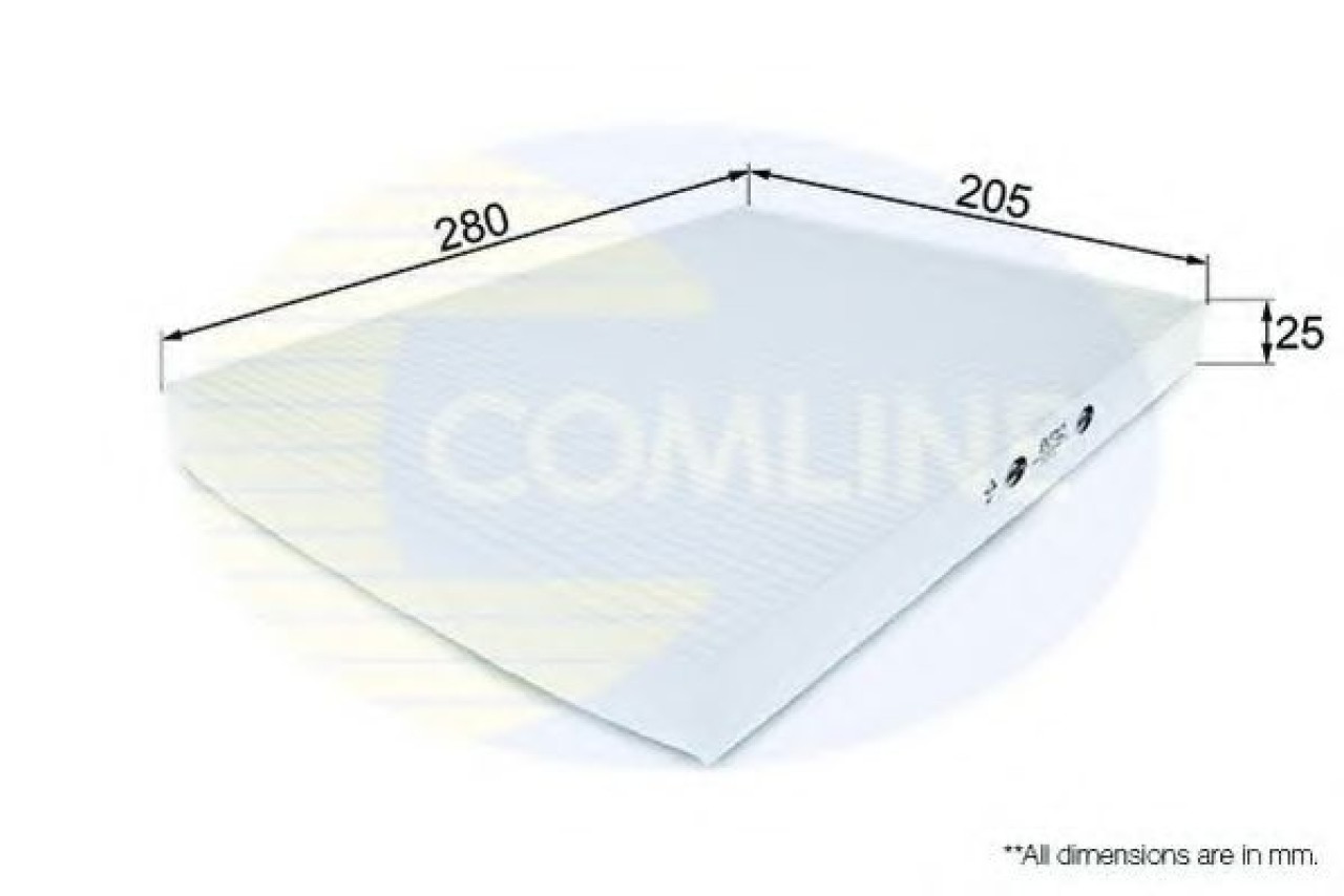 Filtru, aer habitaclu SEAT TOLEDO II (1M2) (1998 - 2006) COMLINE EKF112 piesa NOUA