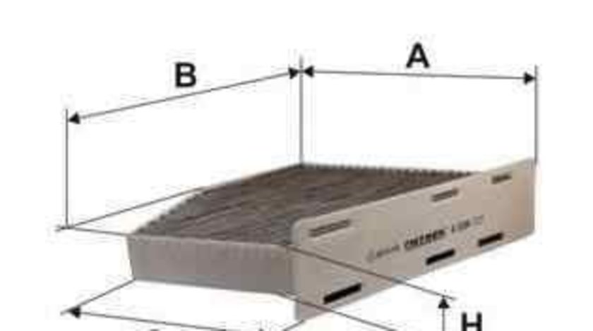 Filtru, aer habitaclu SKODA OCTAVIA Combi (1Z5) FILTRON K1111A