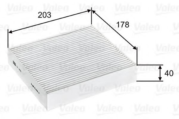 Filtru, aer habitaclu SMART FORFOUR (454) (2004 - 2006) VALEO 715603 piesa NOUA