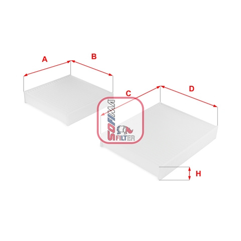 Filtru, Aer Habitaclu Sofima Citroën S 3143 C
